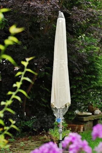 Sonnenschirm Schutzhaube 190 cm lang x 30/70 cm breit Klarsicht