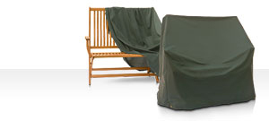 Gartenbank Abdeckung Sitzbank 145 x 70 x 65/90 cm H�he