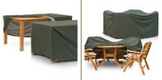 Schutzhaube f�r Gartentisch Tisch 180 x 100 cm