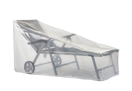 Schutzhaube fr Sonnenliege Liege 185 x 80 x 30/80 cm Hhe