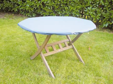 Tischplattenhaube Gartentisch mit Gummizug bis  150 cm