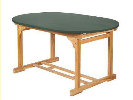 Gartentisch Schutzhaube fr Tischplatte mit Gummizug  130 cm