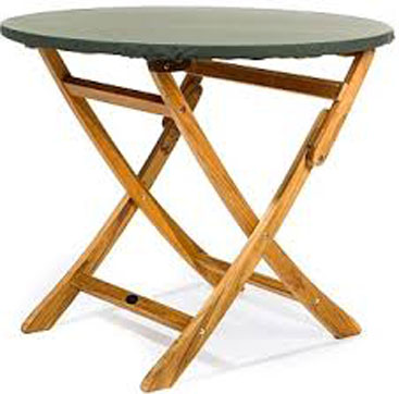 Gartentisch Schutzhaube fr Tischplatte mit Gummizug  130 cm