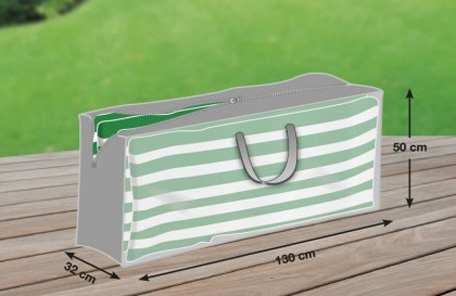 Aufbewahrungstasche f�r Gartenm�bel Auflagen 130 x 32 x 50 cm