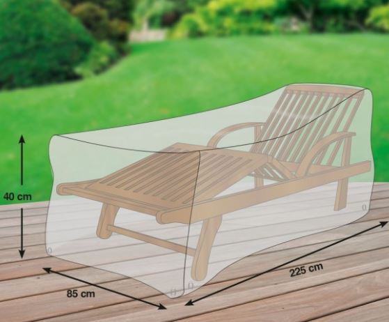 Schutzhaube f�r Sonnenliege Gartenliege Schutzh�lle 225 x 85 x 40 cm H�he