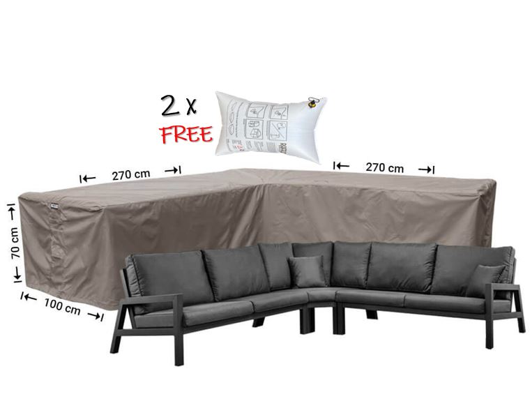Schutzhaube f�r Lounge M�bel 270 x 270 x 100 x H�he 70 cm
