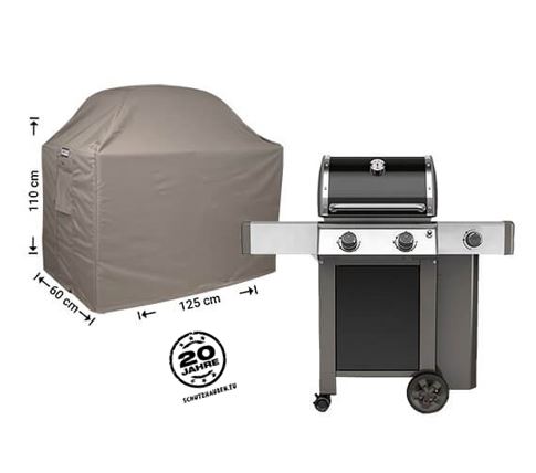 Schutzh�lle f�r Grill Kohlegrill Trapezform 125 x 60 x 110/100 cm H�he