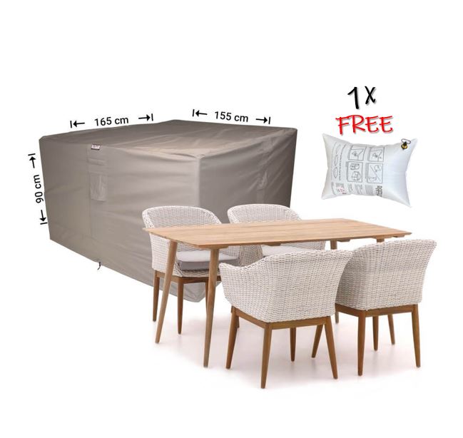 Abdeckung Gruppen-Set Gartenm�bel 165 x 155 x 90 cm H�he