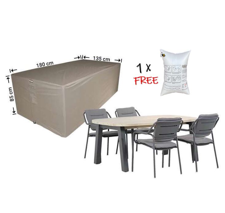 Schutzh�lle f�r Sitzgruppe Gartenm�bel 180 x 135 x 85 cm H�he