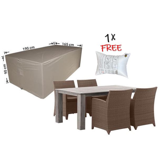 Schutzh�lle Gruppen-Set Gartenm�bel 190 x 165 x 90 cm H�he