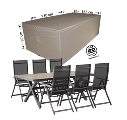 H�lle Gruppen-Set Sitzgruppe 210 x 165 x 90 cm H�he