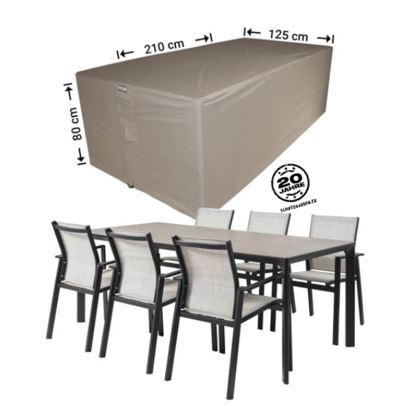 Andeckung Gruppen-Set Sitzgruppe 210 x 125 x 80 cm H�he