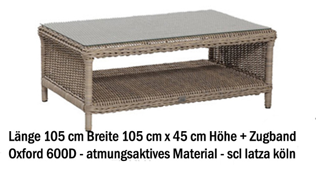 Schutzh�lle f�r Beistelltisch / Hocker 102 x 102 x 45 cm H�he