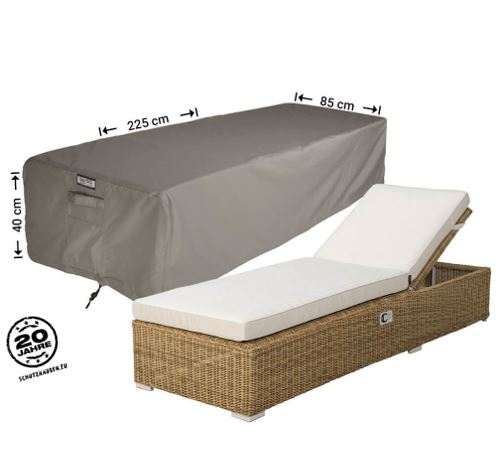 Abdeckung f�r Gartenliege Sonnenliege 225 x 85 x 40 cm H�he