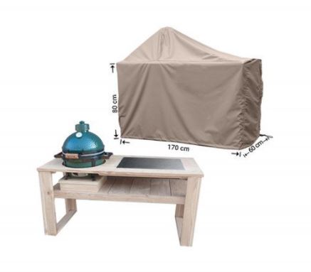 Schutzhaube Big Green Egg BBQ Kamado 170 x 60 x 80/140 cm H�he