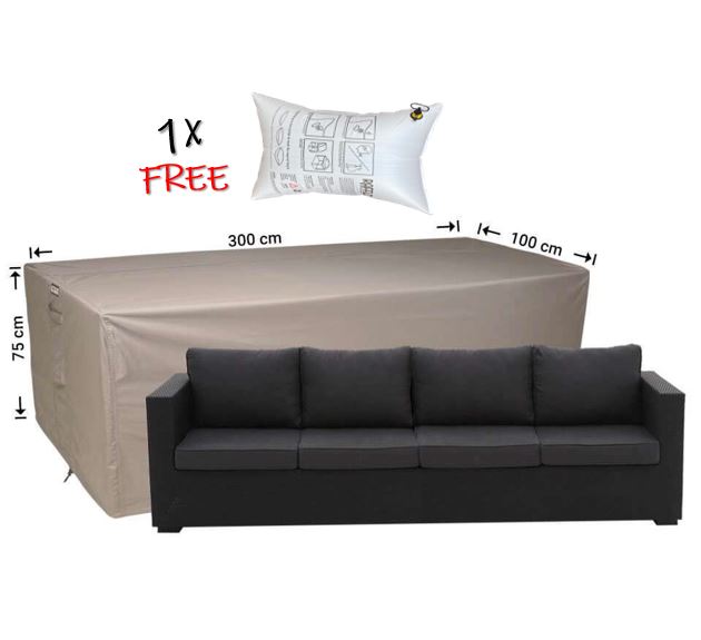 Lounge Sofa Schutzhlle 300 x 100 x 75 cm Hhe