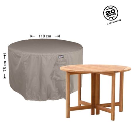 Tischhaube rund f�r Gartentisch � 110 x 75 cm H�he