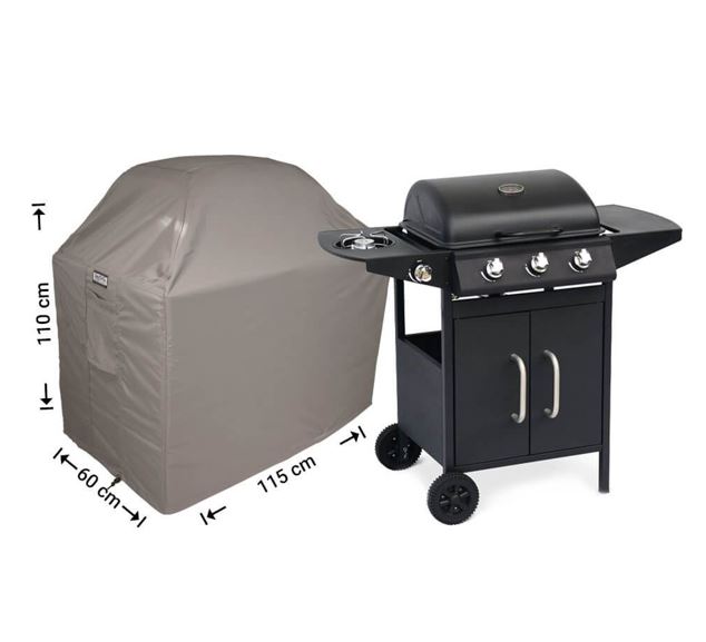 Schutzh�lle f�r Grill BBQ Trapezform 115 x 60 x 110 cm H�he